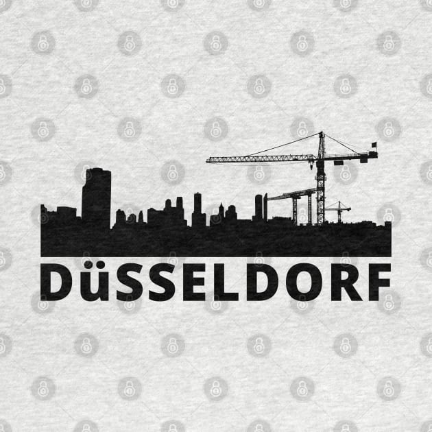 Dusseldorf Skyline | Germany by Merch4Days